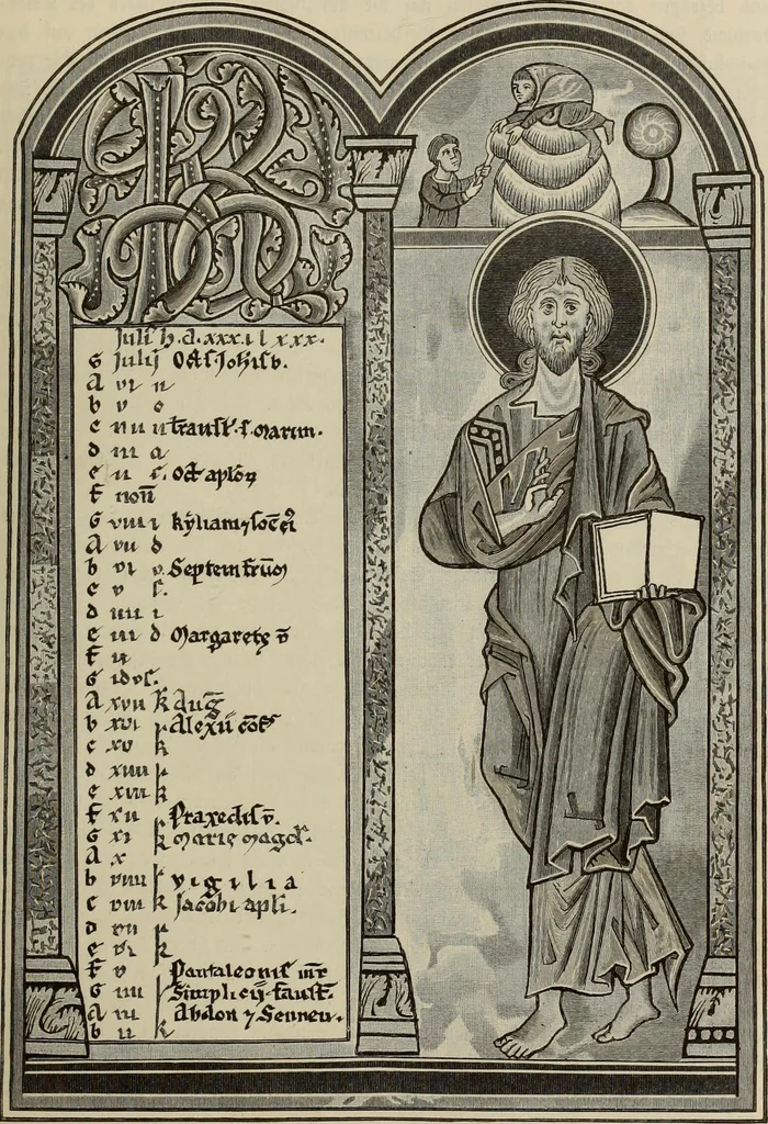 An illustration from Geschichte der deutschen Malerei, 1889, leaf 167