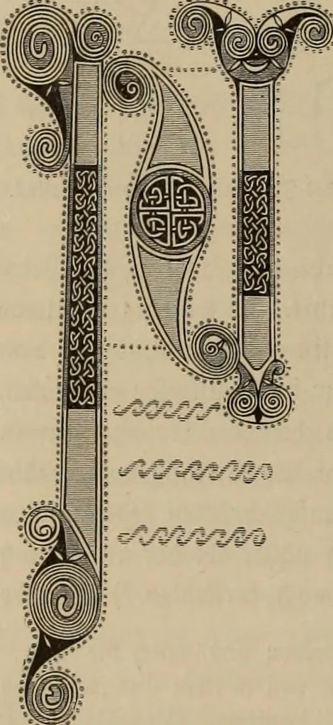 An illustration from Geschichte der deutschen Malerei, 1889, leaf 18
