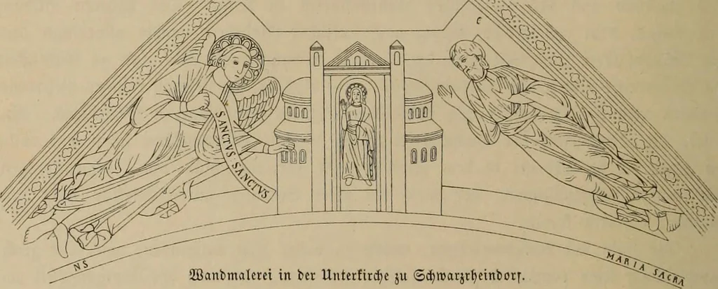 An illustration from Geschichte der deutschen Malerei, 1889, leaf 180