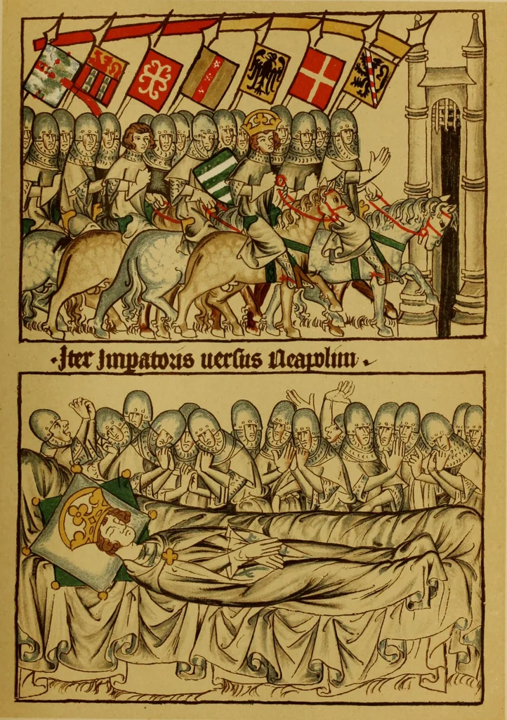 An illustration from Geschichte der deutschen Malerei, 1889, leaf 219