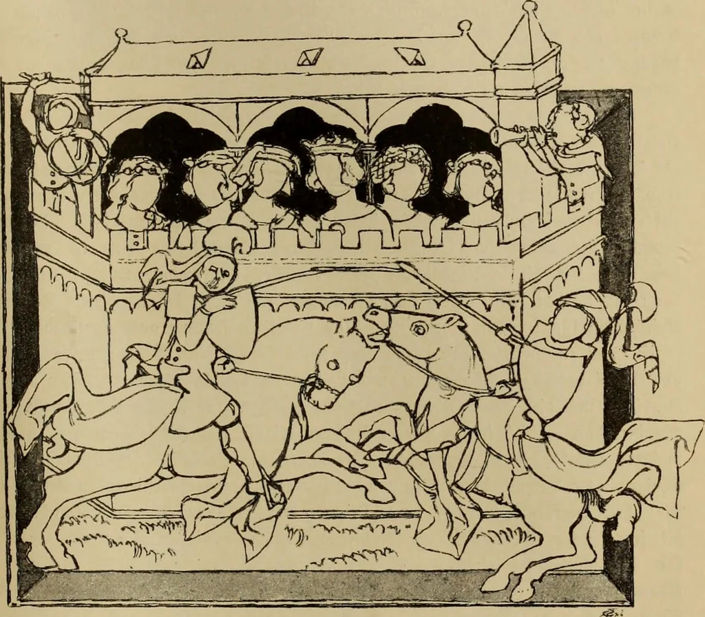 An illustration from Geschichte der deutschen Malerei, 1889, leaf 231