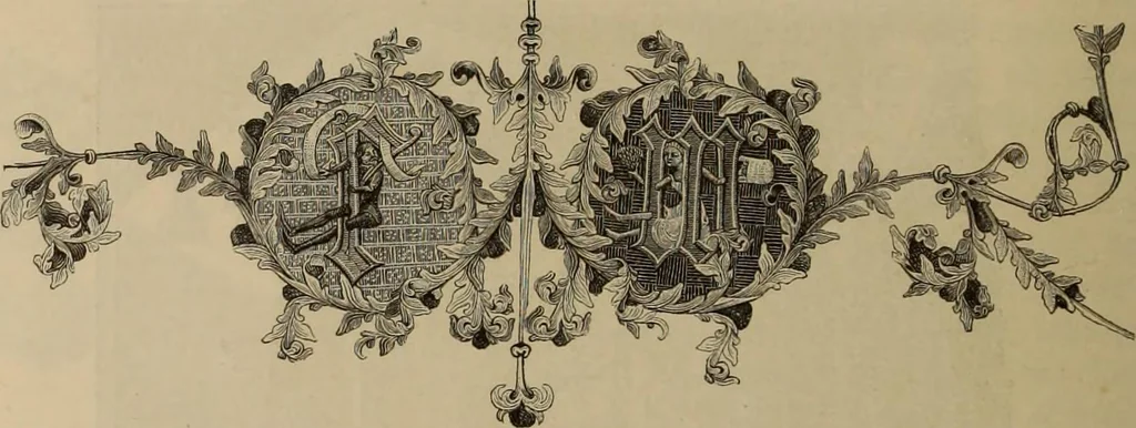 An illustration from Geschichte der deutschen Malerei, 1889, leaf 238