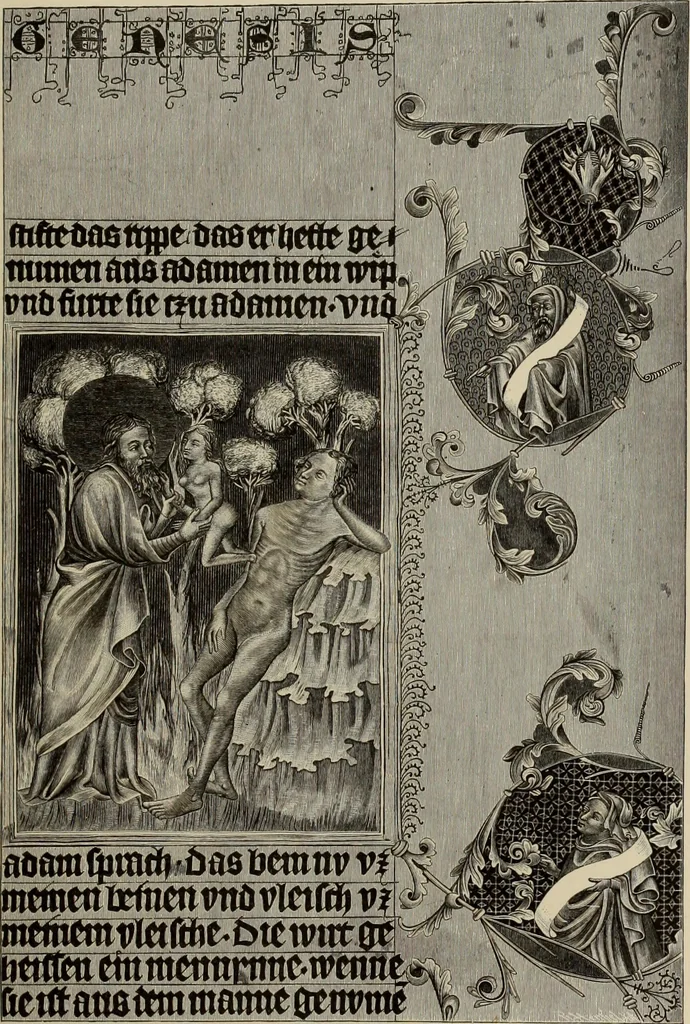 An illustration from Geschichte der deutschen Malerei, 1889, leaf 239