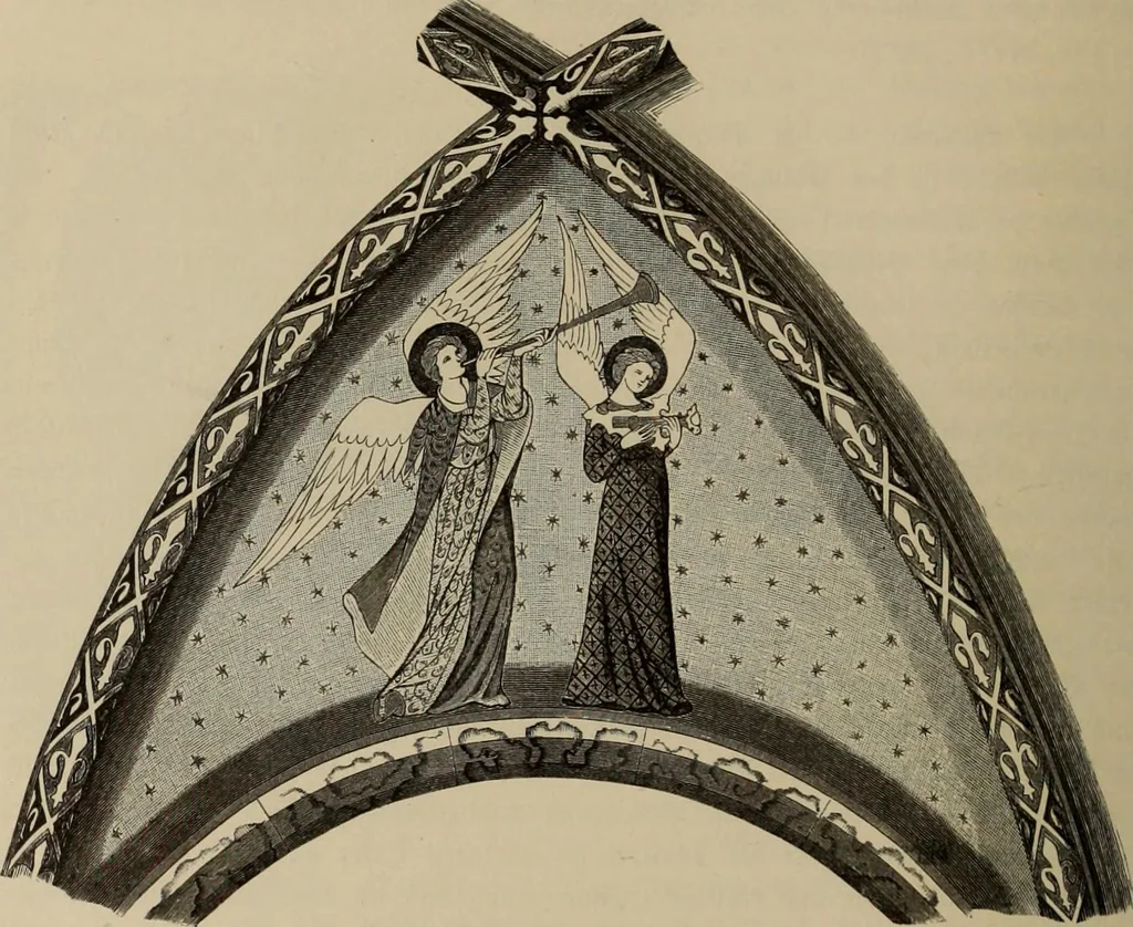 An illustration from Geschichte der deutschen Malerei, 1889, leaf 252