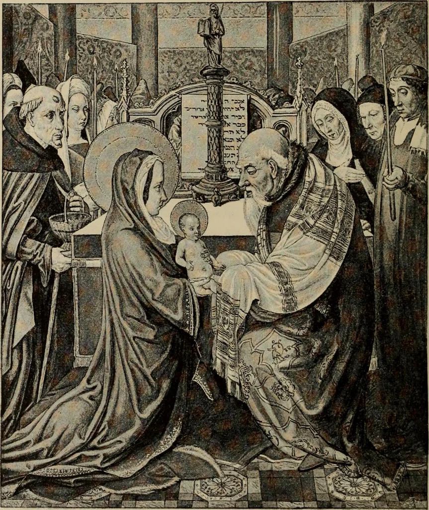 An illustration from Geschichte der deutschen Malerei, 1889, leaf 322