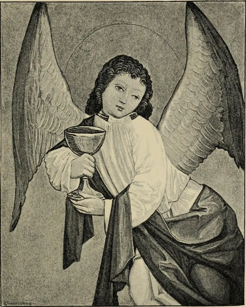 An illustration from Geschichte der deutschen Malerei, 1889, leaf 329
