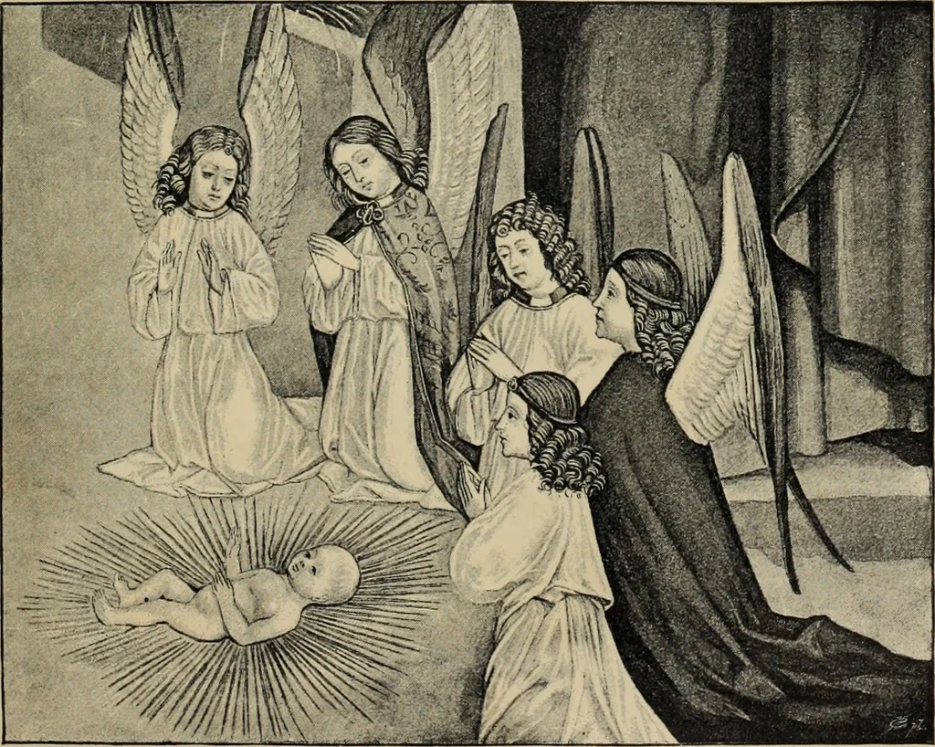 An illustration from Geschichte der deutschen Malerei, 1889, leaf 329