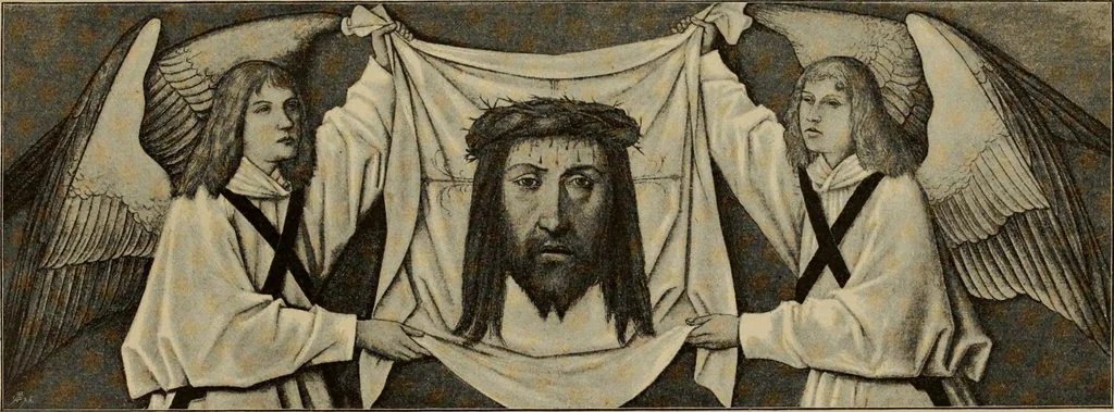 An illustration from Geschichte der deutschen Malerei, 1889, leaf 351