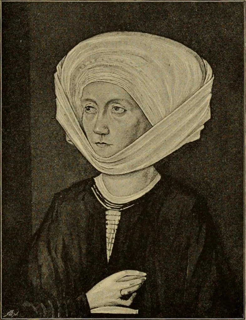 An illustration from Geschichte der deutschen Malerei, 1889, leaf 391