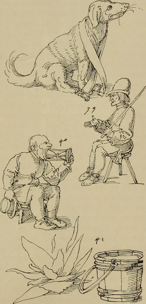 An illustration from Geschichte der deutschen Malerei, 1889, leaf 431