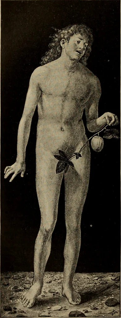 An illustration from Geschichte der deutschen Malerei, 1889, leaf 444
