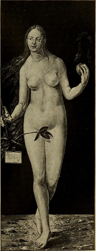 An illustration from Geschichte der deutschen Malerei, 1889, leaf 445