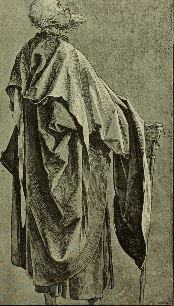 An illustration from Geschichte der deutschen Malerei, 1889, leaf 449