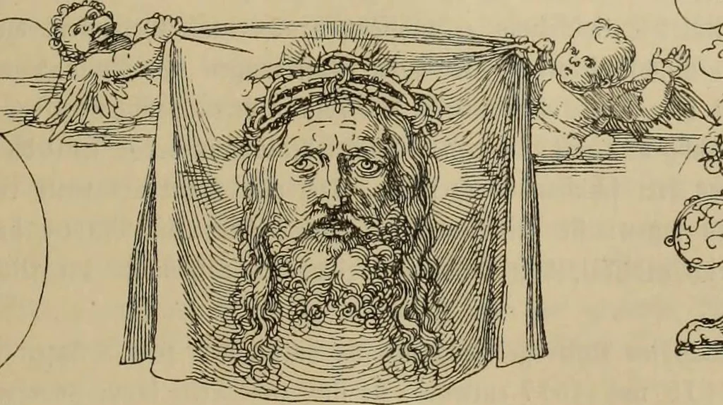 An illustration from Geschichte der deutschen Malerei, 1889, leaf 461
