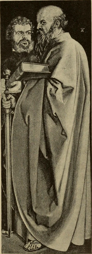 An illustration from Geschichte der deutschen Malerei, 1889, leaf 475