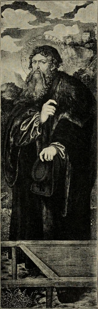 An illustration from Geschichte der deutschen Malerei, 1889, leaf 515