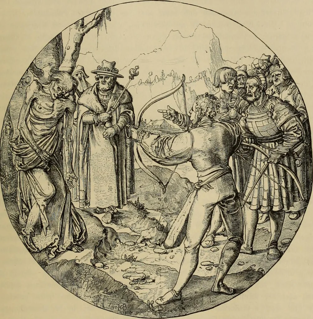 An illustration from Geschichte der deutschen Malerei, 1889, leaf 531