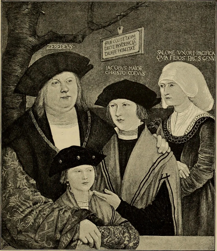 An illustration from Geschichte der deutschen Malerei, 1889, leaf 569