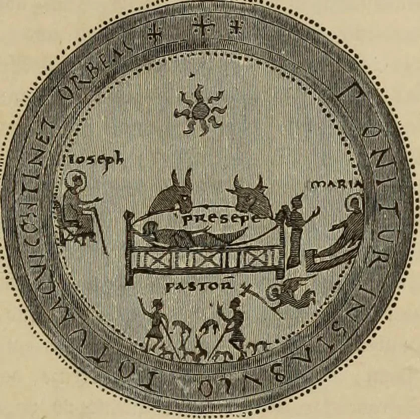 An illustration from Geschichte der deutschen Malerei, 1889, leaf 59