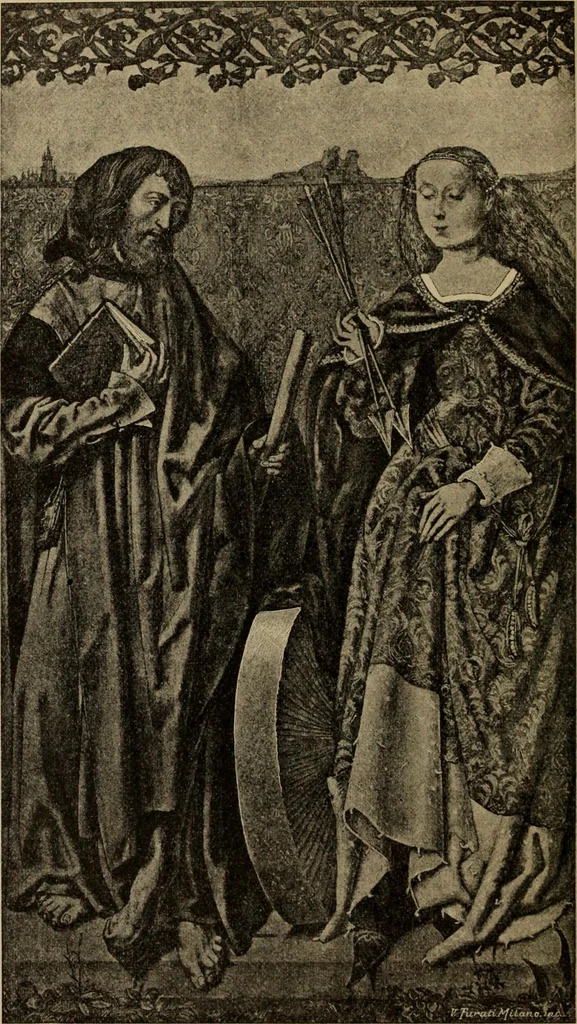 An illustration from Geschichte der deutschen Malerei, 1889, leaf 678