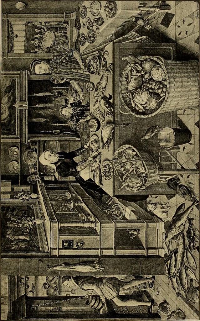An illustration from Geschichte der deutschen Malerei, 1889, leaf 713