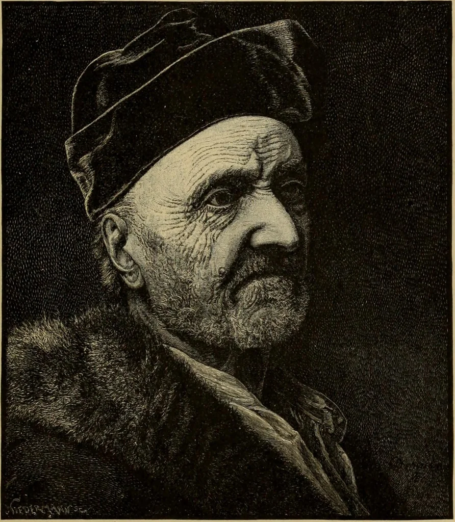 An illustration from Geschichte der deutschen Malerei, 1889, leaf 737