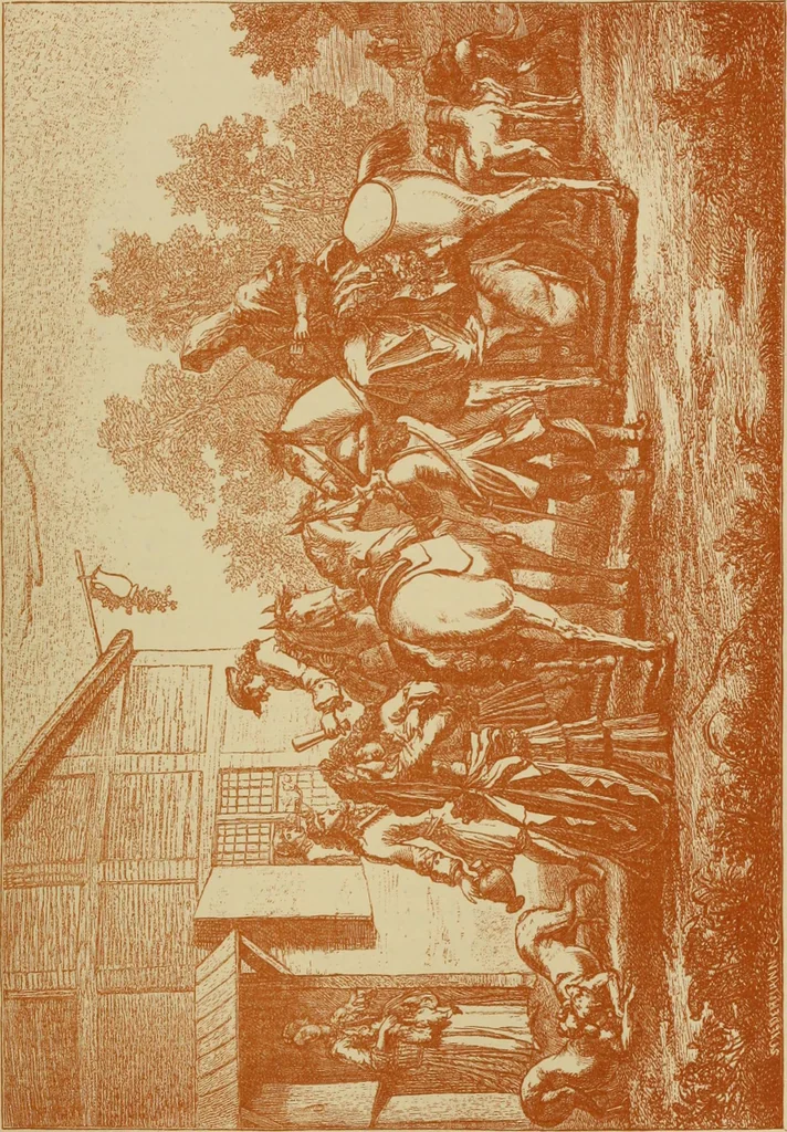 An illustration from Geschichte der deutschen Malerei, 1889, leaf 745