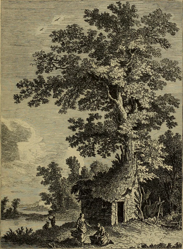 An illustration from Geschichte der deutschen Malerei, 1889, leaf 765