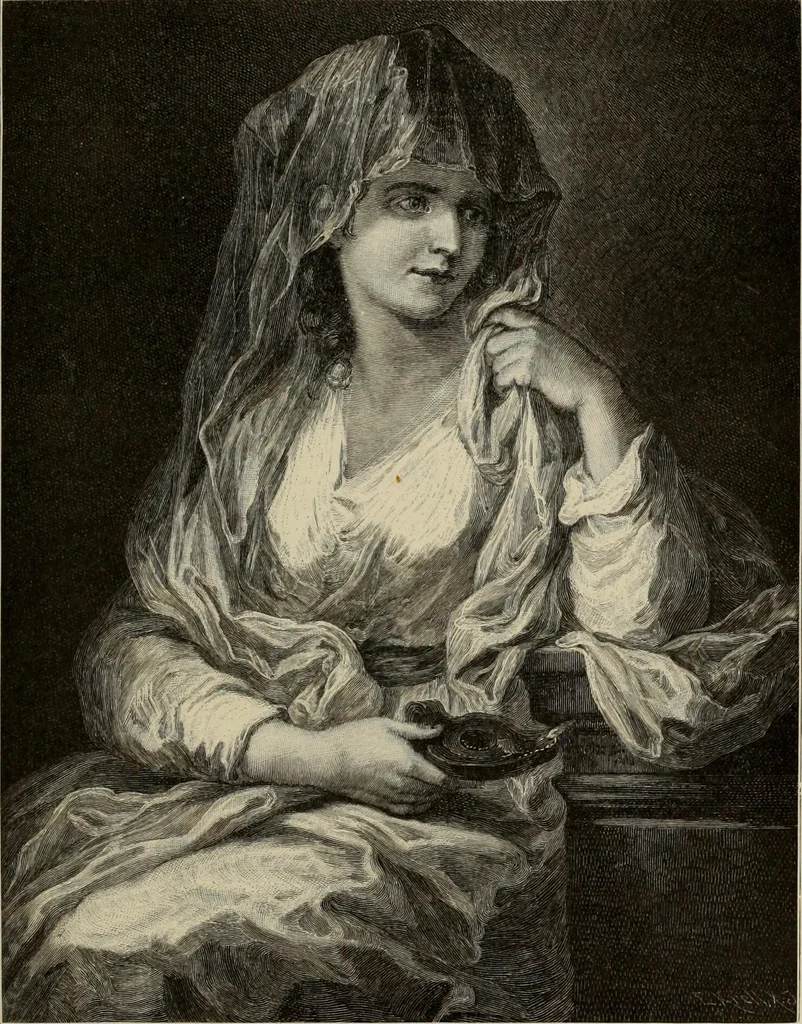 An illustration from Geschichte der deutschen Malerei, 1889, leaf 773