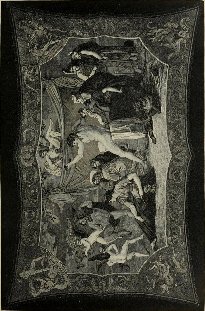 An illustration from Geschichte der deutschen Malerei, 1889, leaf 779