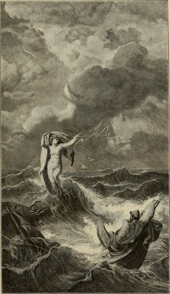 An illustration from Geschichte der deutschen Malerei, 1889, leaf 791