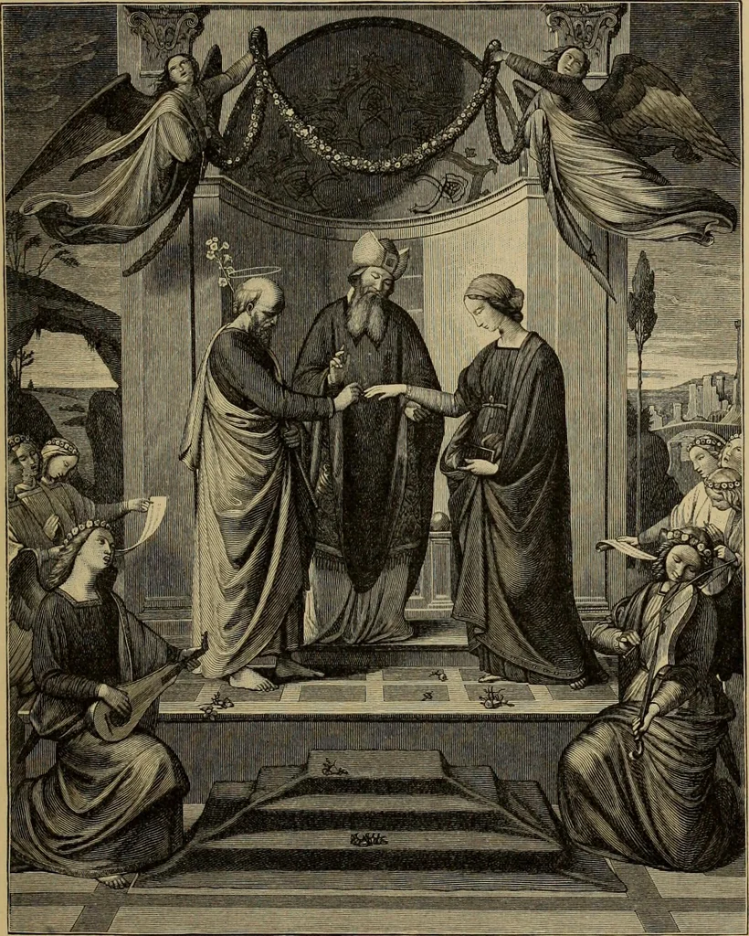An illustration from Geschichte der deutschen Malerei, 1889, leaf 795