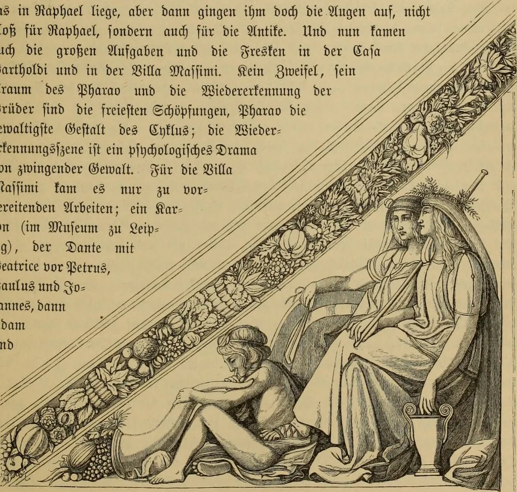 An illustration from Geschichte der deutschen Malerei, 1889, leaf 799
