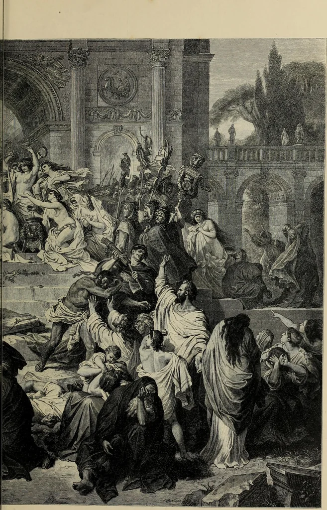 An illustration from Geschichte der deutschen Malerei, 1889, leaf 809