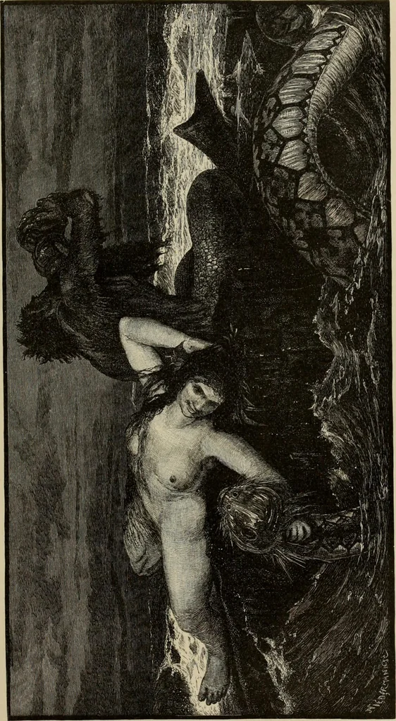An illustration from Geschichte der deutschen Malerei, 1889, leaf 833