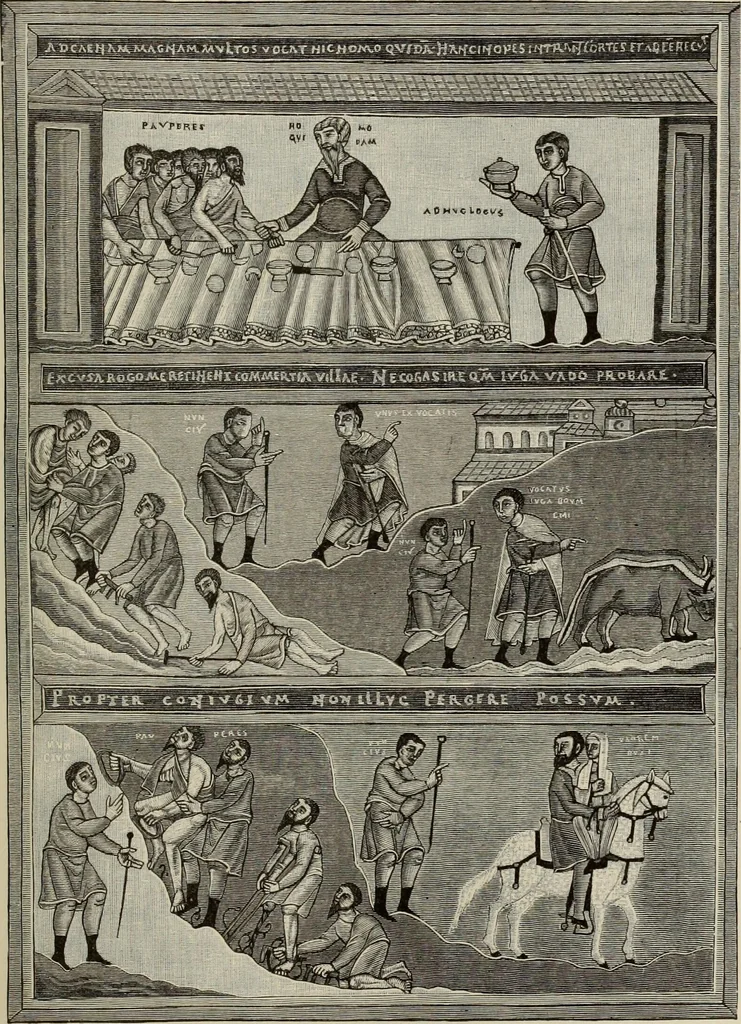 An illustration from Geschichte der deutschen Malerei, 1889, leaf 87
