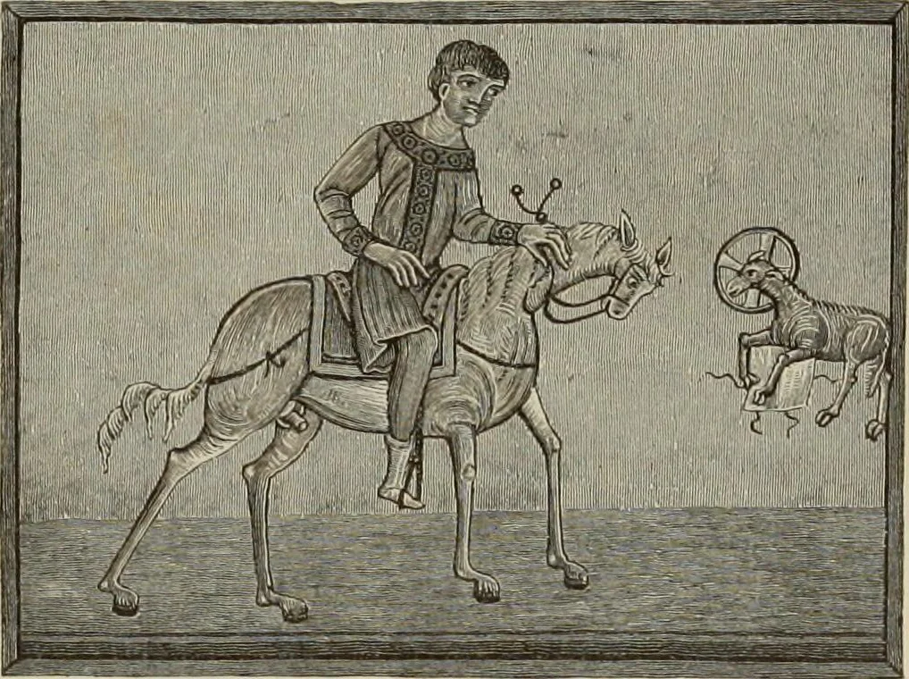 An illustration from Geschichte der deutschen Malerei, 1889, leaf 99