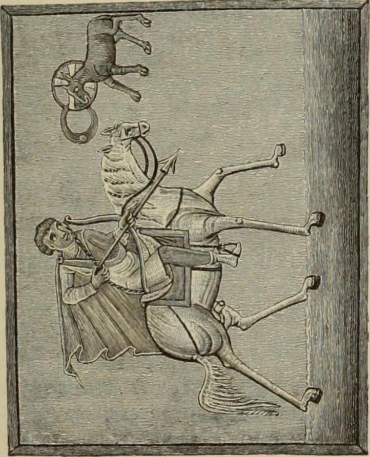 An illustration from Geschichte der deutschen Malerei, 1889, leaf 99