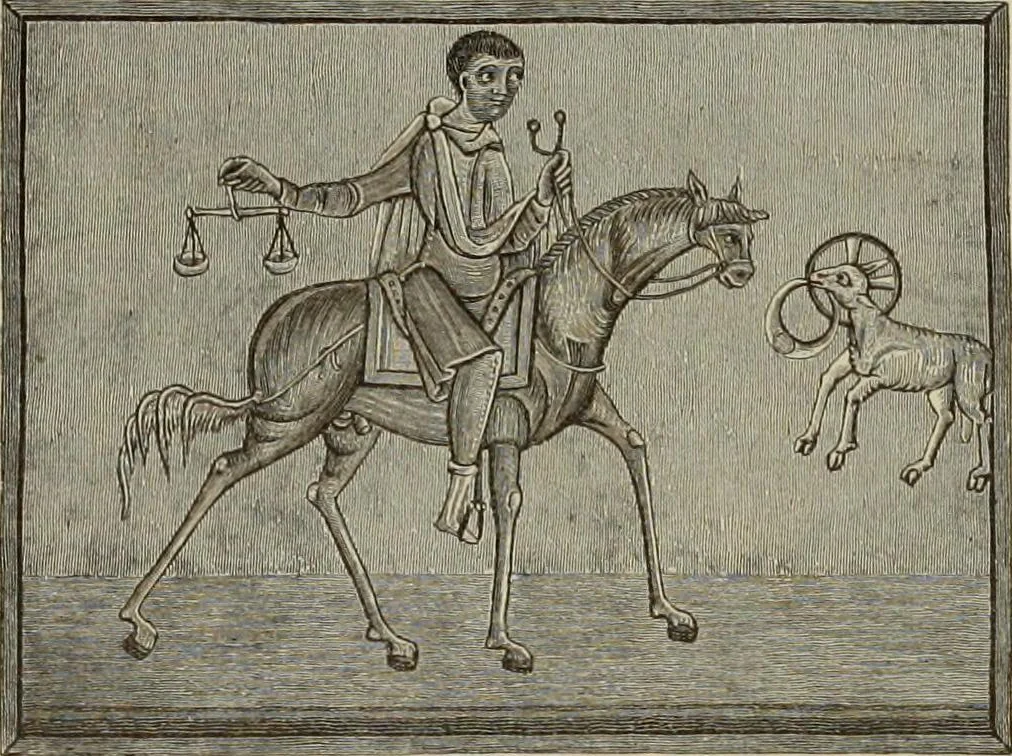 An illustration from Geschichte der deutschen Malerei, 1889, leaf 99