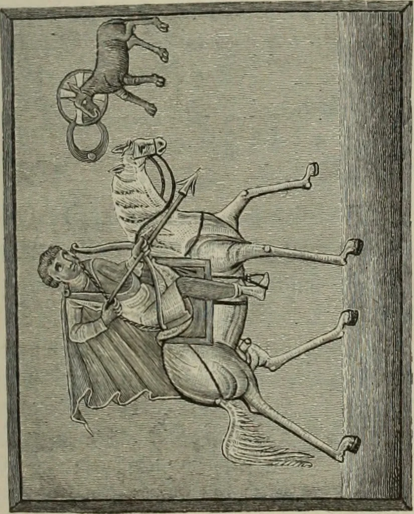 An illustration from Geschichte der deutschen Malerei, 1890, leaf 102