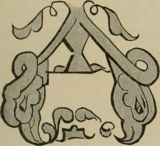 An illustration from Geschichte der deutschen Malerei, 1890, leaf 14