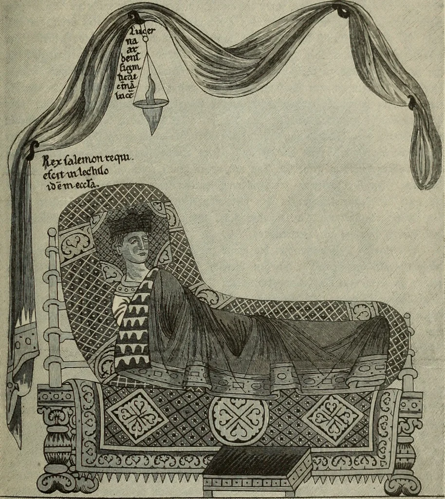 An illustration from Geschichte der deutschen Malerei, 1890, leaf 142