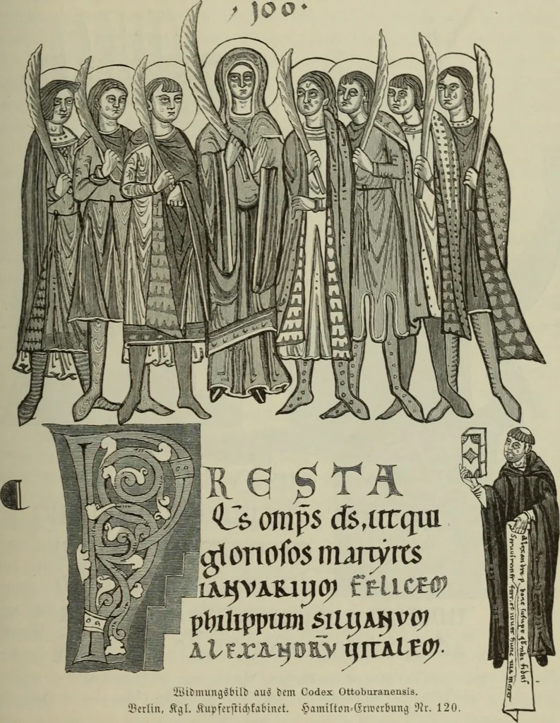 An illustration from Geschichte der deutschen Malerei, 1890, leaf 162