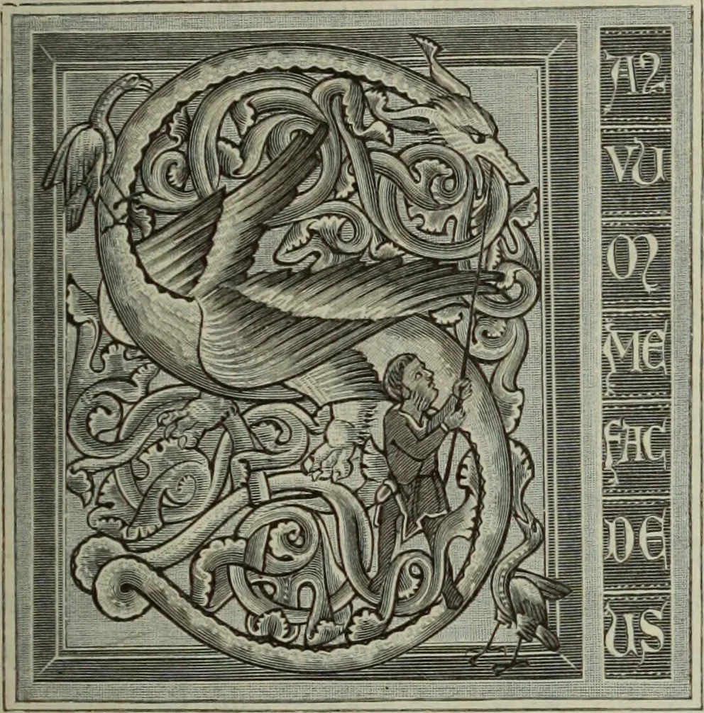 An illustration from Geschichte der deutschen Malerei, 1890, leaf 168