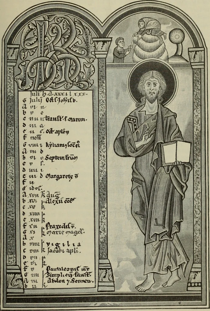 An illustration from Geschichte der deutschen Malerei, 1890, leaf 172