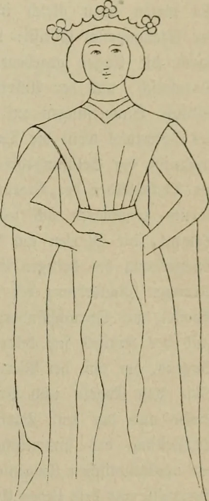 An illustration from Geschichte der deutschen Malerei, 1890, leaf 192