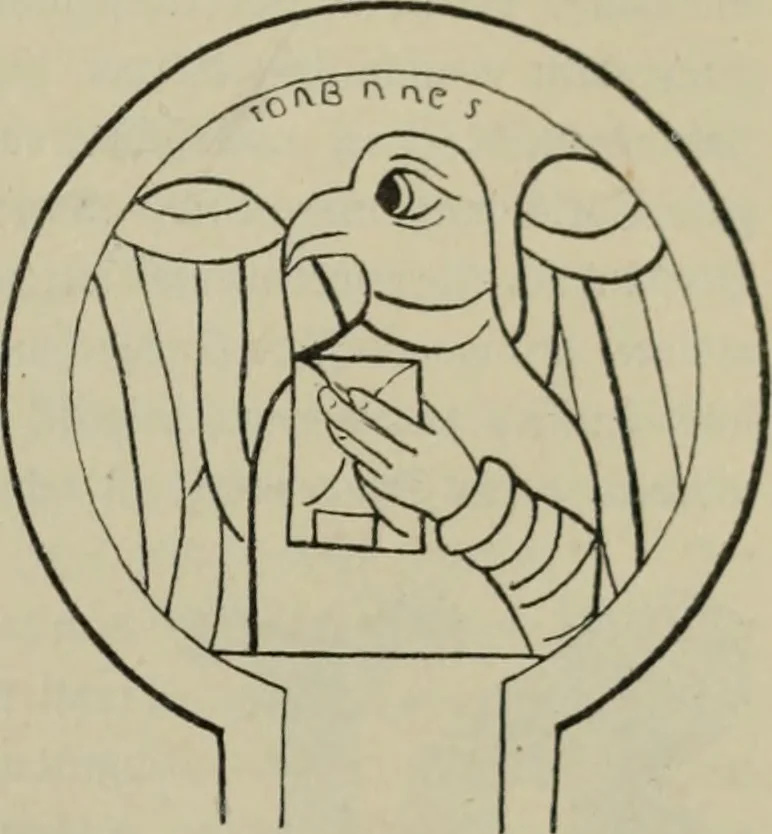 An illustration from Geschichte der deutschen Malerei, 1890, leaf 20