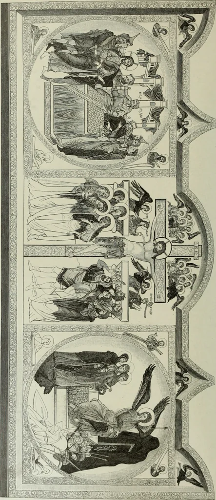 An illustration from Geschichte der deutschen Malerei, 1890, leaf 205