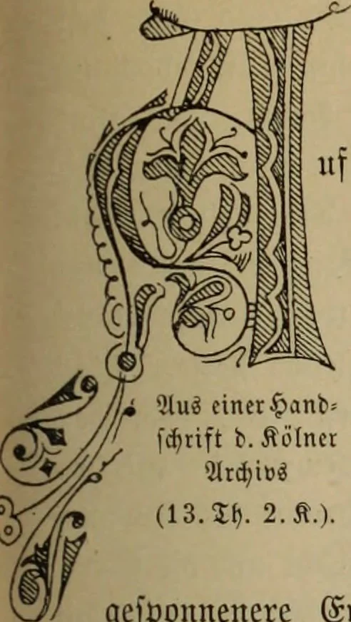 An illustration from Geschichte der deutschen Malerei, 1890, leaf 220
