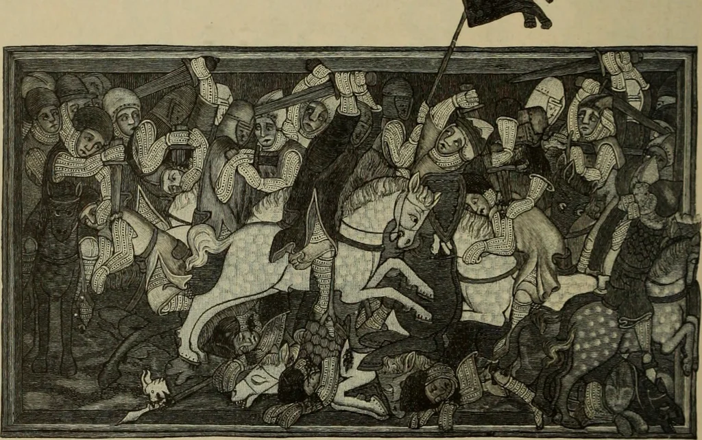 An illustration from Geschichte der deutschen Malerei, 1890, leaf 237